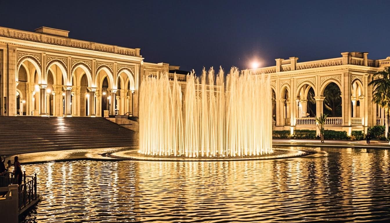 Fontaine Dorée Nocturne